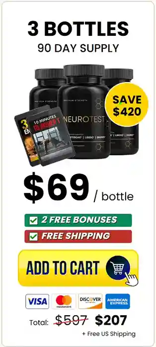NeuroTest 3 bottle pricing